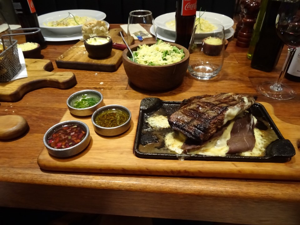 Meat anyone?  Parilla style with extra twists!