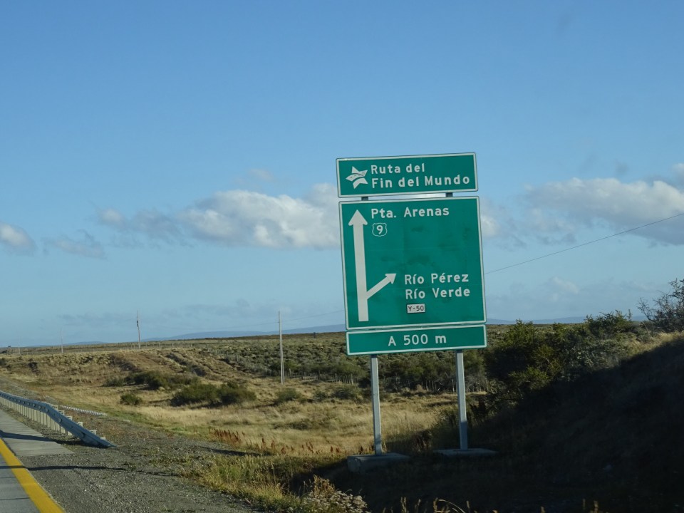 "Route to the end of the world..."