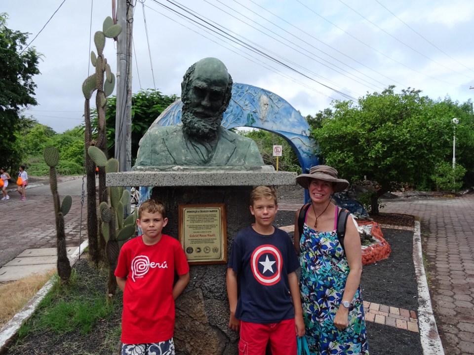 Darwin and the family.