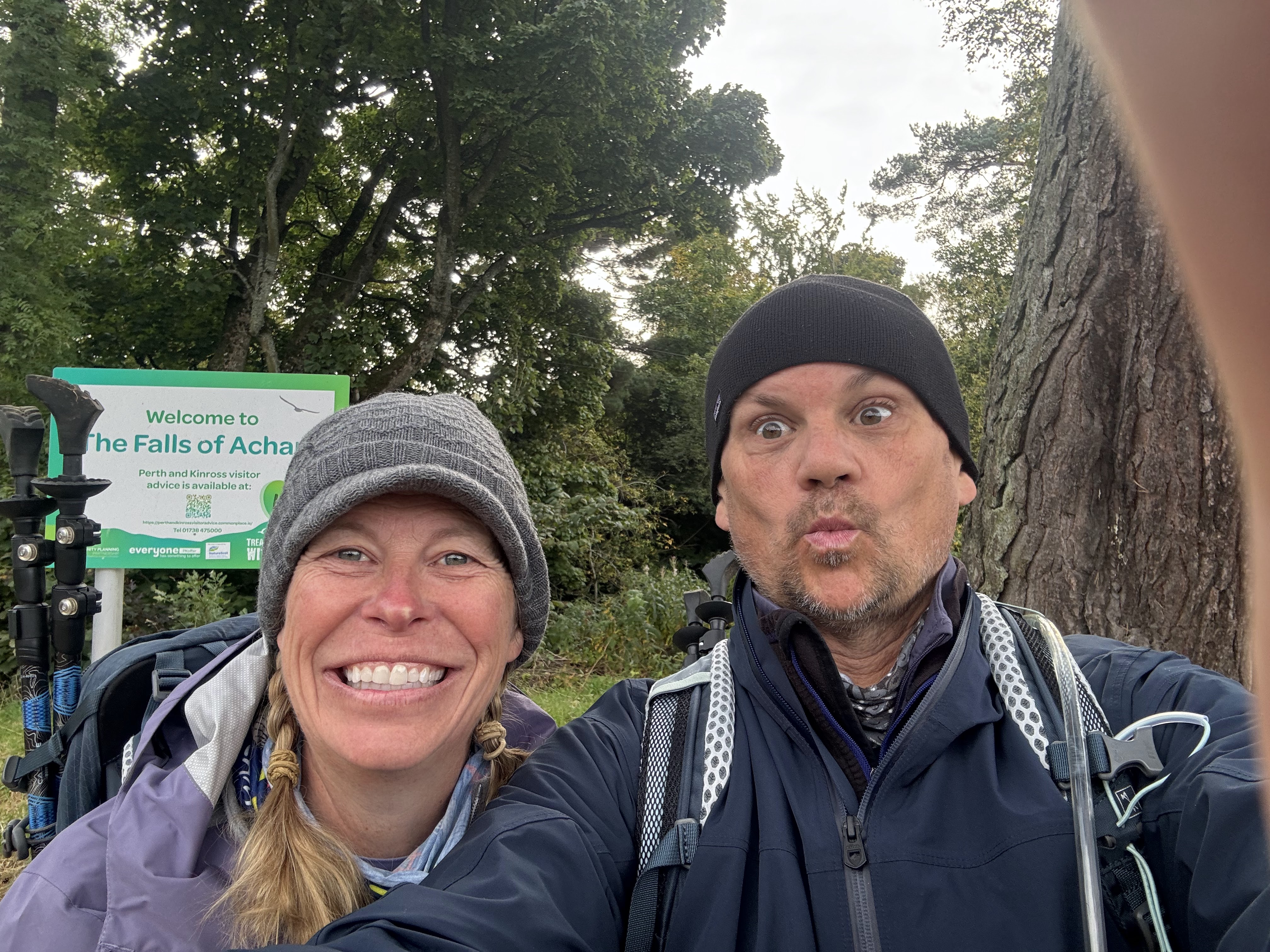 Ardtalnaig to Aberfoyle – 11 Miles/1200 Vertical Feet and my feet are super tired… Getting to the end of the road (70 miles down)