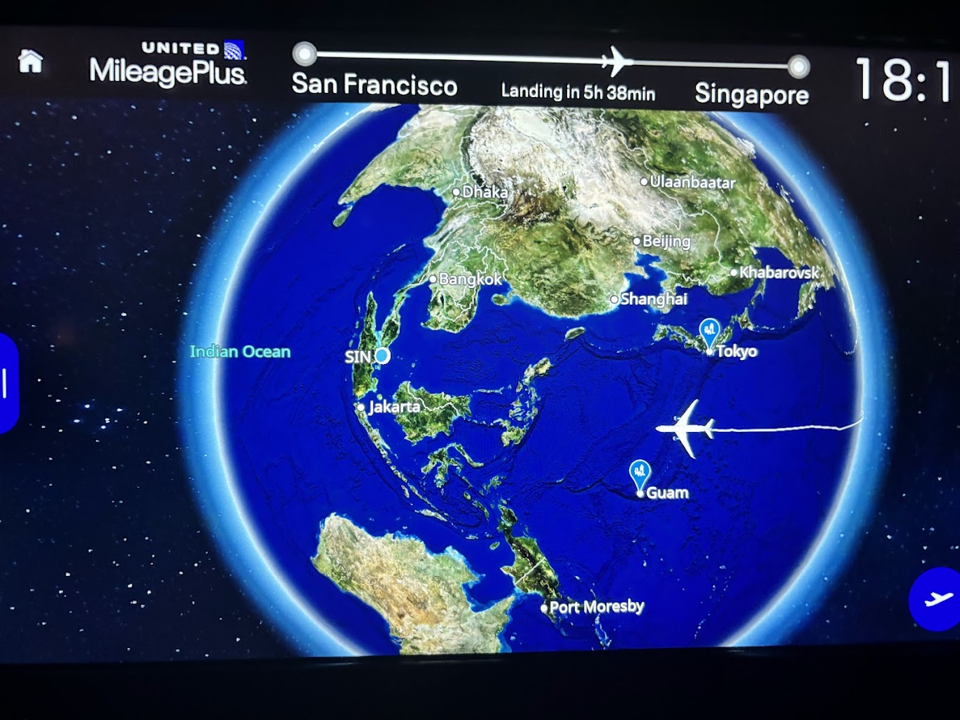 Singapore – 1/2 Way Around my World Tour