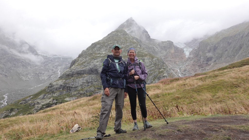 TMB: Day 5 – Courmayeur to Champex-Lac + Rain Storms and Running Down&nbsp;Hill
